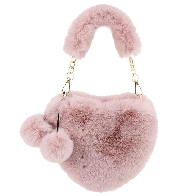 💕 Le Sac Cœur Tout Doux Qui Fait Craquer Toutes les Filles ! 😍 | Sac à Bandoulière en Peluche, le Plus Mignon du Moment